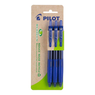 20084 - Pilot BeGreen G-Knock Gel Fine Blue, Pack of 3 HS