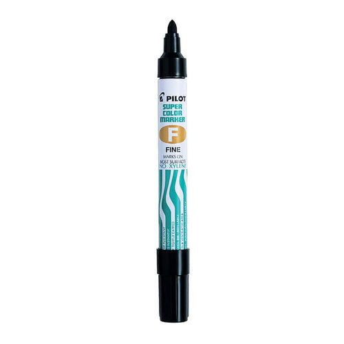 Pilot Super Colour Permanent Marker Fine Black (SCA-F-B)