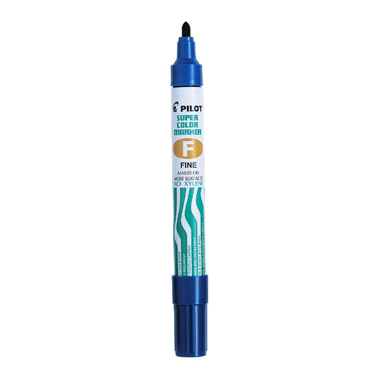 SCA-F-L - Pilot Super Colour Permanentmarker Fein Blau (SCA-F-L)