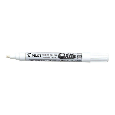 SC-W-M - Pilot Super Colour Paint Marker Medium White (SC-W-M)