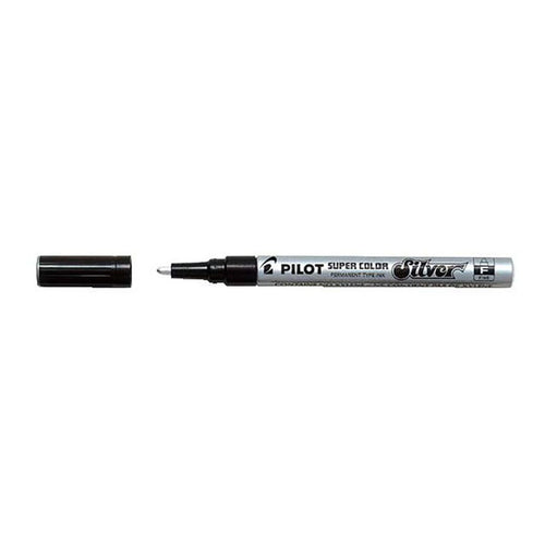 Pilot Super Colour Paint Marker Fine Silver (SC-S-F)