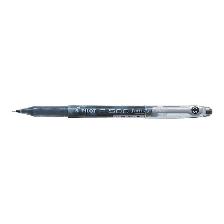 Pilot P500 Gel Extra Fine Black (BL-P50-B)