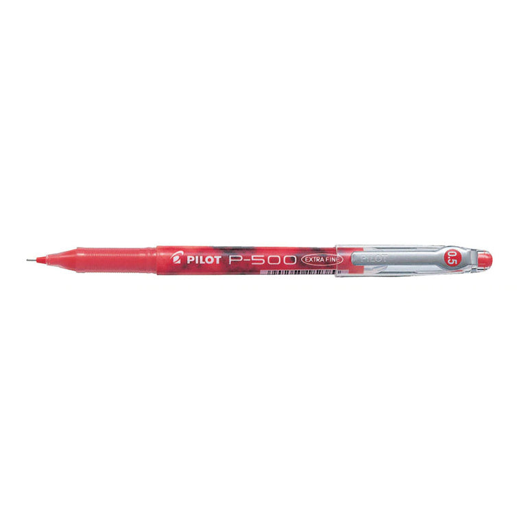 Pilot P500 Gel Extra Fine Red (BL-P50-R)