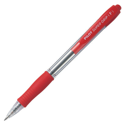 BPGP-10R-F-R-R - Pilot Super Grip Ballpoint Fine Red (BPGP-10R-F-R-R)