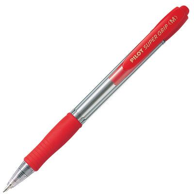 Pilot Super Grip Ballpoint Medium Red (BPGP-10R-M-R-R)