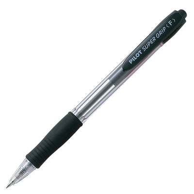 Pilot Super Grip Kugelschreiber Fein Schwarz (BPGP-10R-F-B-B)