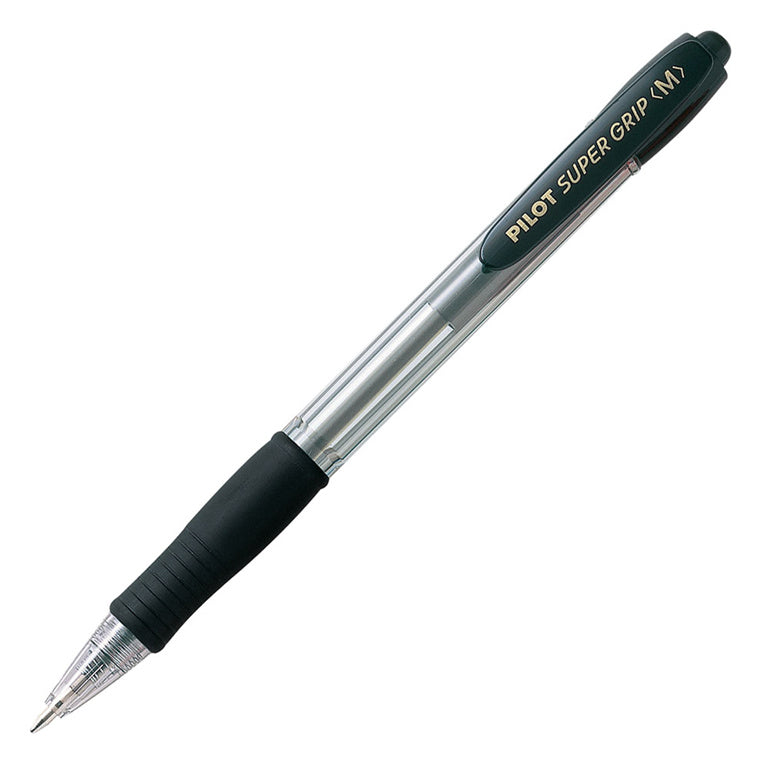 BPGP-10R-M-B-B - Pilot Super Grip Kugelschreiber medium schwarz (BPGP-10R-M-B-B)