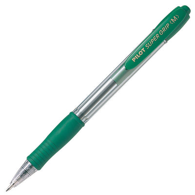 BPGP-10R-M-G-G - Pilot Super Grip Ballpoint Medium Green (BPGP-10R-M-G-G)