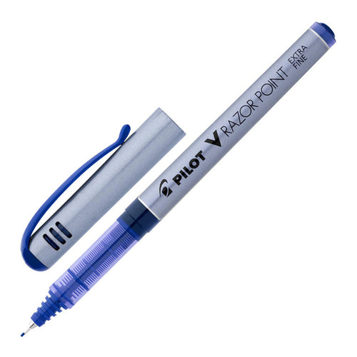 Pilot V-Razor Point Fibre Tip 0.4mm Blue (SW-V10P-L)