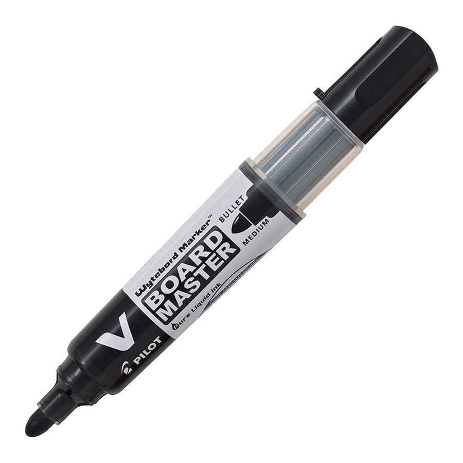 Pilot Marker V Board Rundspitze Medium Schwarz (WBMA-VBM-M-B-BG)