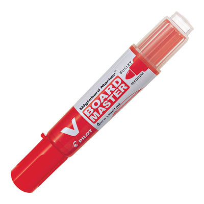 WBMA-VBM-M-R-BG - Pilot BeGreen V Board Whiteboard Marker Bullet Red (WBMA-VBM-M-R-BG)
