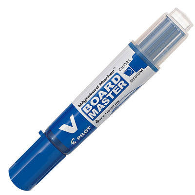 Pilot BeGreen V Board Whiteboardmarker Keilspitze Blau (WBMAVBM-MC-L-BG) – Kaufen Sie 10 Stück, um sie in einer Box zu erhalten