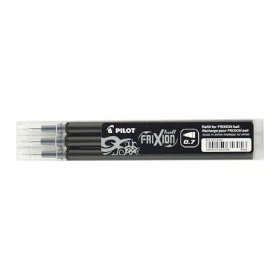 BLSFR7BS3P - Pilot Frixion Erasable Refill Fine Black, Pack of 3 (BLS-FR7-B-S3P)