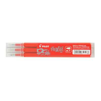 BLS-FR7-R-S3P - Pilot Frixion Erasable Refill Fine Red, Pack of 3 (BLS-FR7-R-S3P)