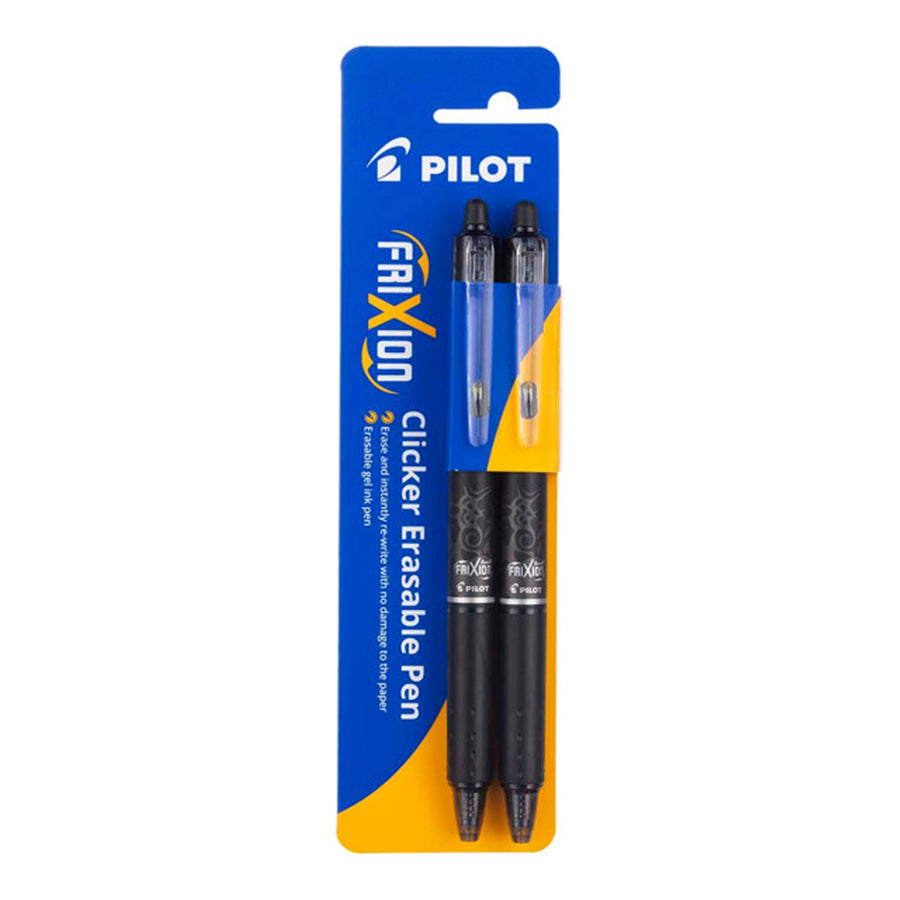20265 - Pilot Frixion Clicker Erasable Fine Black, Pack of 2 HS