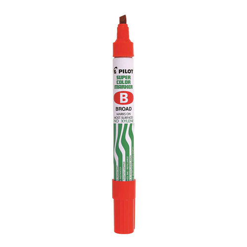 Pilot Super Colour Permanent Marker Broad Red (SCA-B-R)