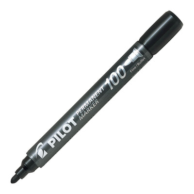 SCA-100-B - Pilot SCA 100 Permanent Marker Bullet Black (SCA-100-B)