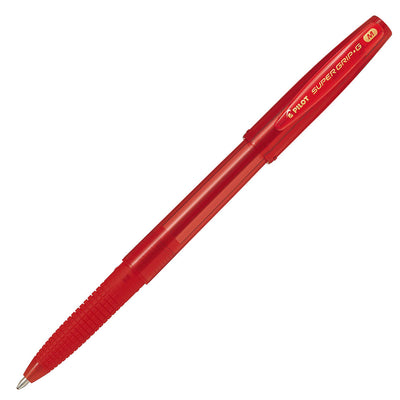 BPS-GG-M-R - Pilot Super Grip G Stick Ballpoint Medium Red (BPS-GG-M-R)