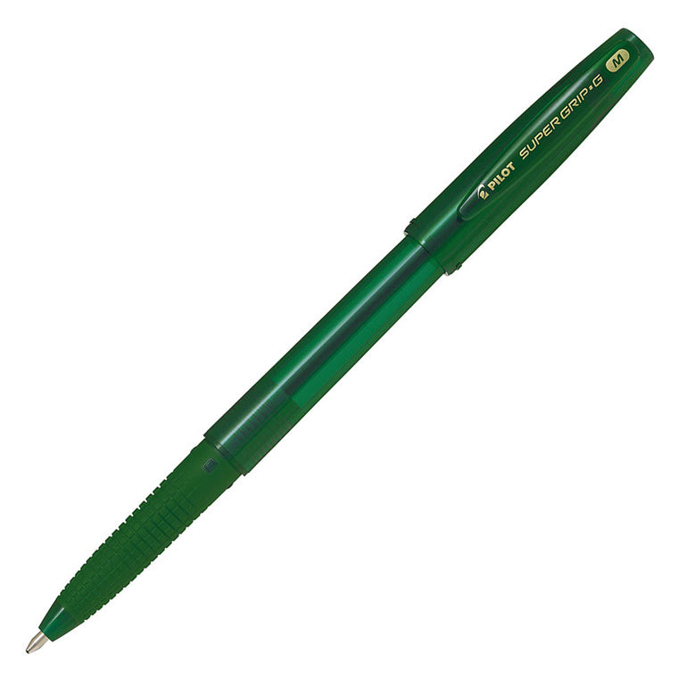 BPS-GG-M-G - Pilot Super Grip G Stick Ballpoint Medium Green (BPS-GG-M-G)