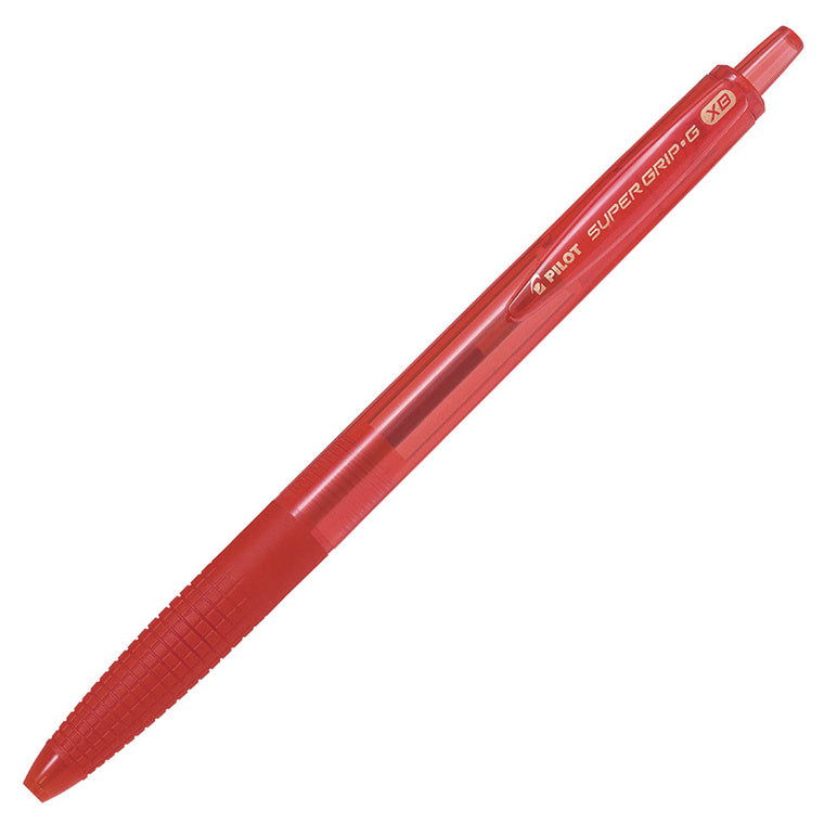 BPGG-8R-XB-RR - Pilot Super Grip G Einziehbarer Kugelschreiber, extrabreit, rot (BPGG-8R-XB-RR)