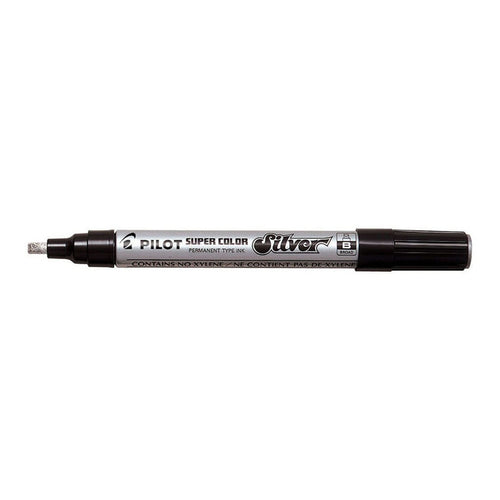Pilot Super Colour Paint Marker Broad Silver (SC-S-B)