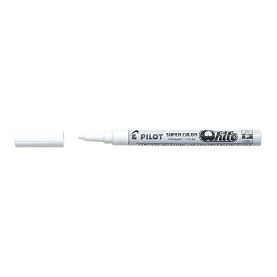 SC-W-F - Pilot Super Colour Paint Marker Fine White (SC-W-F)