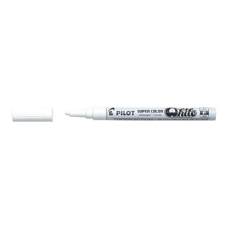 SC-W-F - Pilot Super Colour Paint Marker Fine White (SC-W-F)