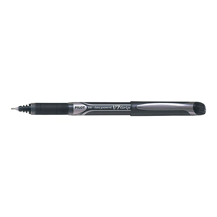 Pilot Hi-Tecpoint V7 Grip Rollerball Fine Black (BXGPN-V7-B) -- Buy 12 units to receive them in a box