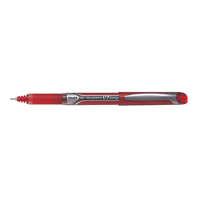Pilot Hi-Tecpoint V7 Grip Rollerball Fine Red (BXGPN-V7-R) -- Buy 12 units to receive them in a box