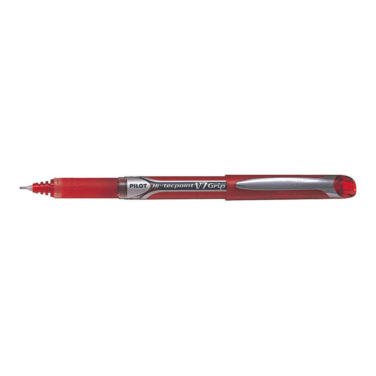 Pilot Hi-Tecpoint V7 Grip Rollerball Fine Red (BXGPN-V7-R) -- Buy 12 units to receive them in a box