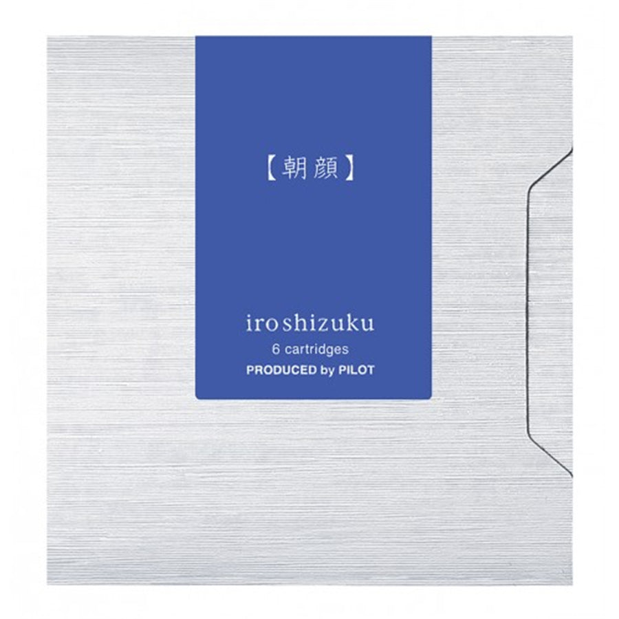 IRF-6S-AS-INT - Pilot Iroshizuku Ink Cartridge Morning Glory Asa-gao, Pack of 6 (IRF-6S-AS)