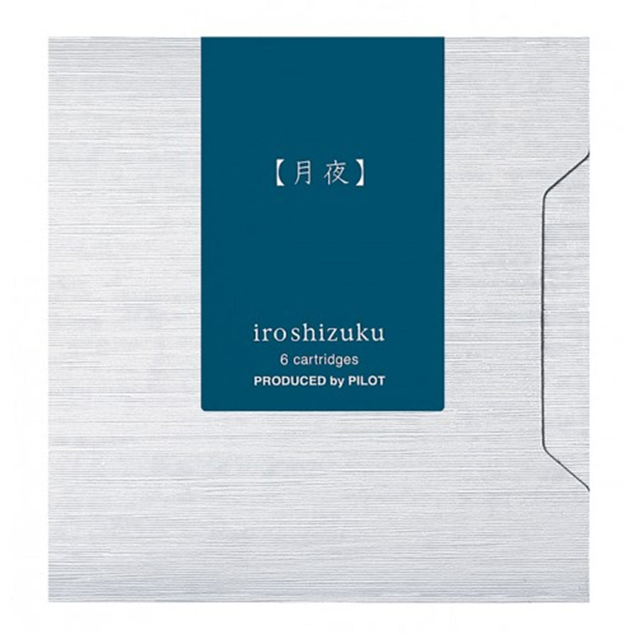 IRF-6S-TY-INT - Pilot Iroshizuku Ink Cartridge Moonlight Tsuki-yo, Pack of 6 (IRF-6S-TY)