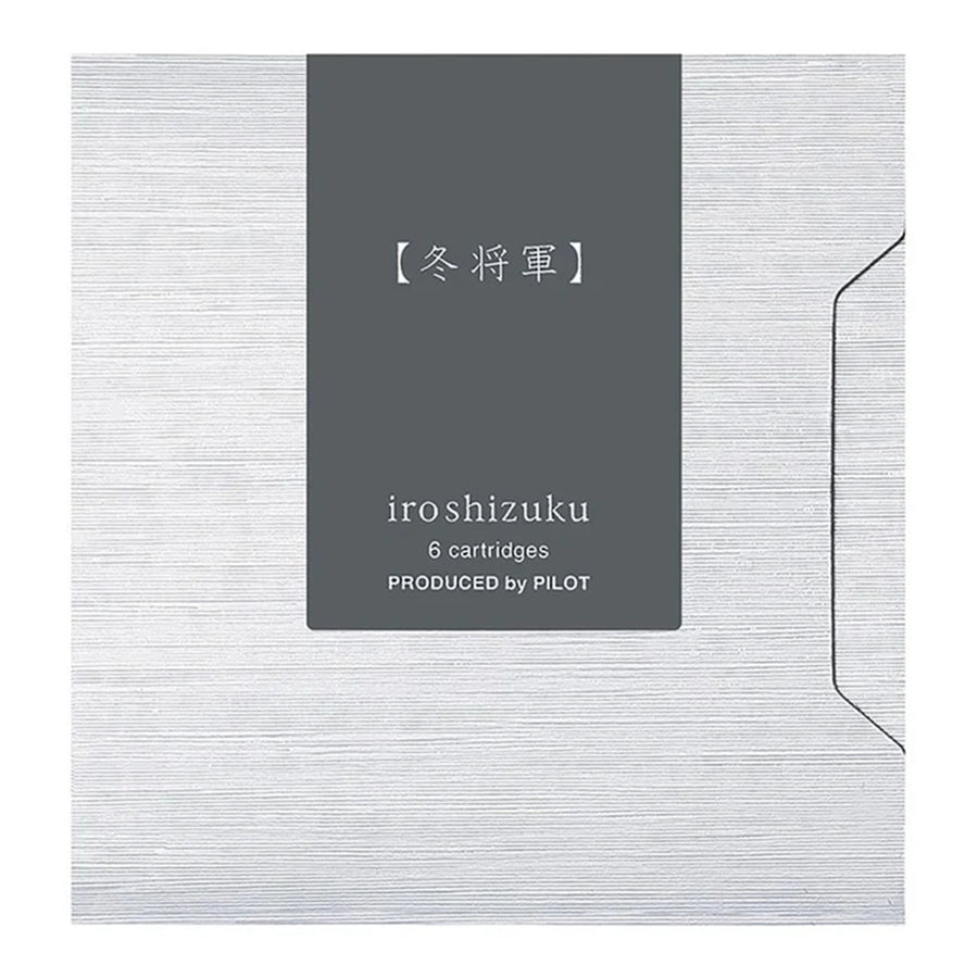 IRF-6S-FS-INT - Pilot Iroshizuku Ink Cartridge Old Man Winter Fuyu-syogun, Pack of 6 (IRF-6S-FS)