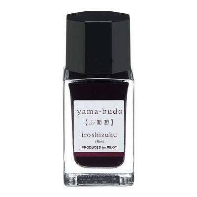INK-15N-YB - Pilot Iroshizuku Tinte 15ml Purpurroter Prachtwein Yama-budo (INK-15N-YB)