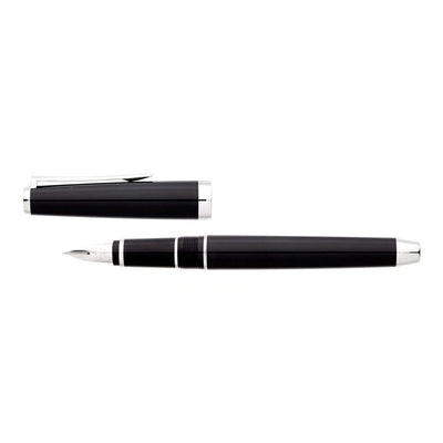 20631 - Pilot Falcon Metal Silver Trim Fountain Pen Fine (FE25SR-B-SF-NT)