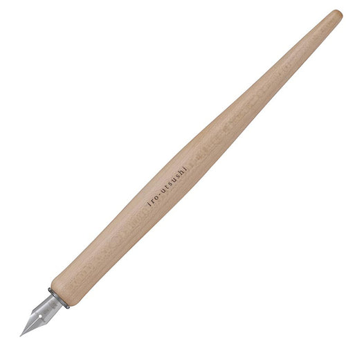 Pilot Iro-utsushi Dip Pen Wood Natural Fine (FIR-180K-M-F)