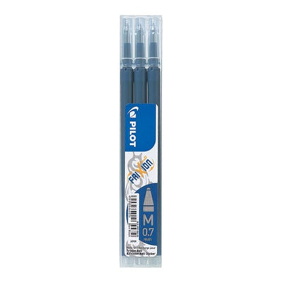BLS-FR7-BB-S3PS - Pilot Frixion Erasable Refill Fine Blue Black, Pack of 3 (BLS-FR7-BB-S3P)