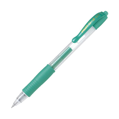 Pilot G2 Gel Fine Metallic Green (BL-G2-7-MG) -- Buy 12 units to receive them in a box