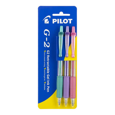 20957 - Pilot G2 Gel Fine Metallic GVP, Pack of 3 HS