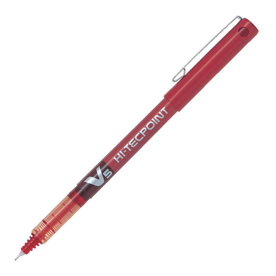 BX-V5-R - Pilot Hi-Tecpoint V5 Rollerball Extra Fine Red (BX-V5-R)