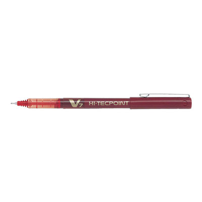 Pilot Hi-Tecpoint V7 Rollerball Fine Red (BX-V7-R) -- Buy 12 units to receive them in a box
