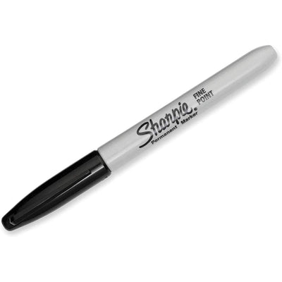 SHARPIE 30001 - Fine Black Pack Permanent Marker Pen