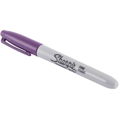 SHARPIE 30038 - Fine Point Permanent Marker Purple 30038 - (MOQ 12)