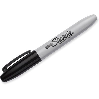 SHARPIE 33101PP – Permanentmarker Superfein Schwarz 33101PP Blisterpackung mit 1 Stück