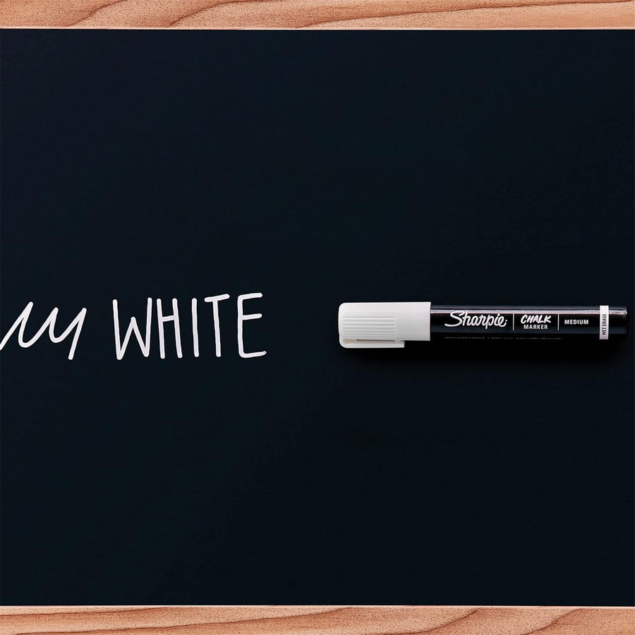 SHARPIE 2103010 - White Chalk Wet Erase Marker Pack of 2