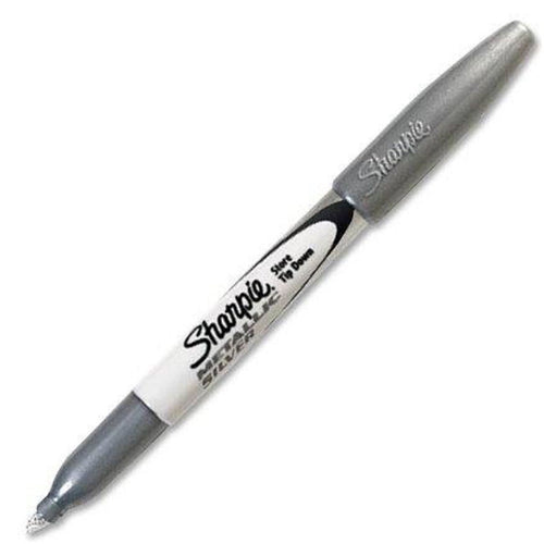 Sharpie 39013 Sharpie 39013 Fine Silver Metallic Permanent Marker Pen