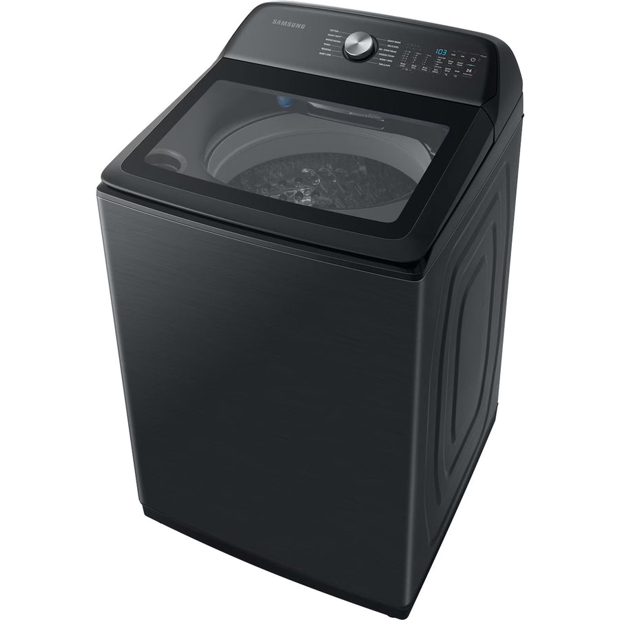 Samsung WA12A8376GV Top Load Washer with Hygiene Steam - 12kg - Black
