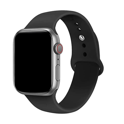 42mm/41mm/40mm/38mm - 4 Pack Silicone Sport Band for Apple Watch (Black/Starlight/Lavender/Pink Sand) , Includes S/M and M/L bands - Compatible with Apple Watch Series 11/10/9/8/7/6/SE/5/4/3/2/1/SE