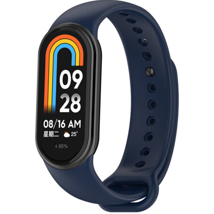 Silicone Strap for Xiaomi Smart Band 10 / 9 / 8 - Dark Blue