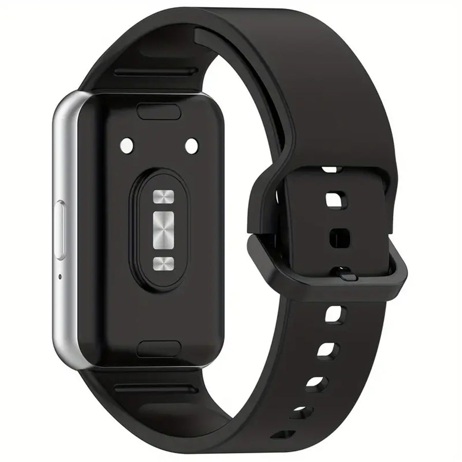 Silicone Galaxy Fit3 Strap - Black